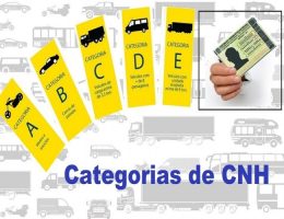 Categorias da CNH: conheça os tipos de carteira de motorista